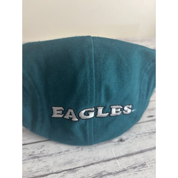 Philadelphia Eagles NFL Logo Cotton Cap Green M/L Football NEW - Picture 2 of 7